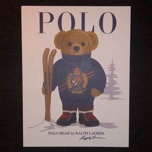 Ralph Lauren - Polo Bear Post Card